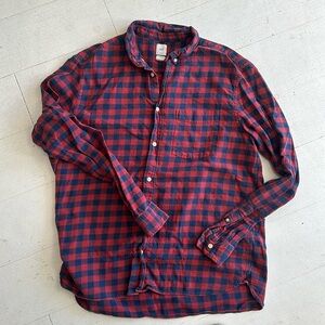 H&M Checkered Button Down